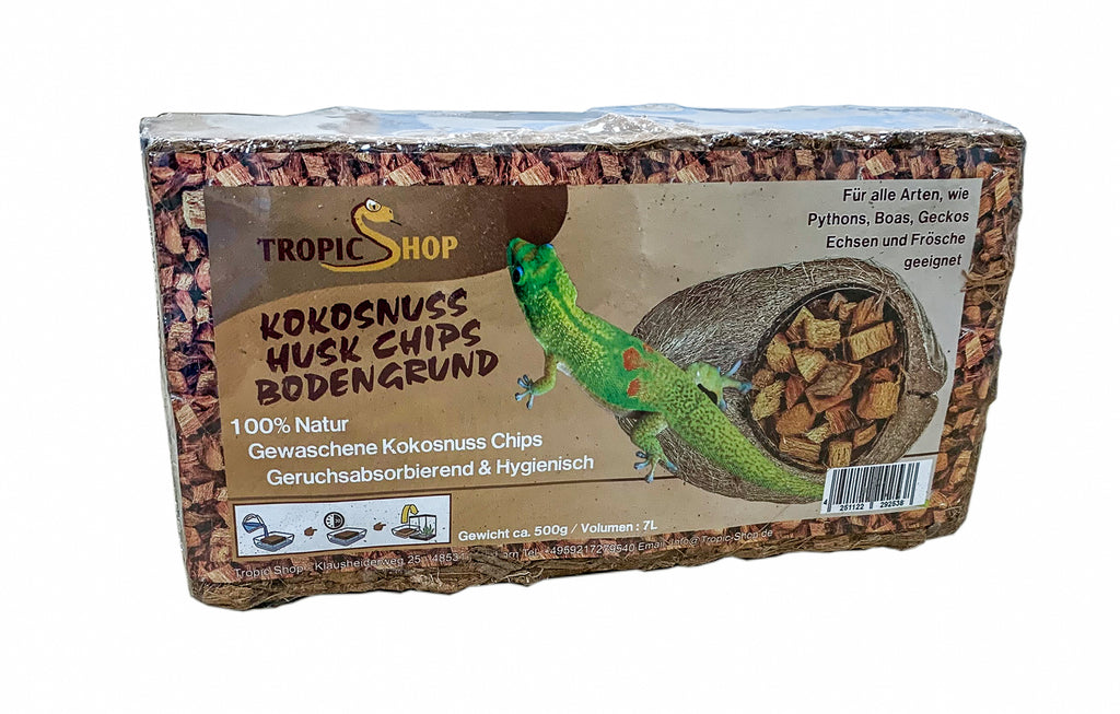 Kokosnuss Coconut HUSK CHIPS - Grober Terrarien Bodengrund